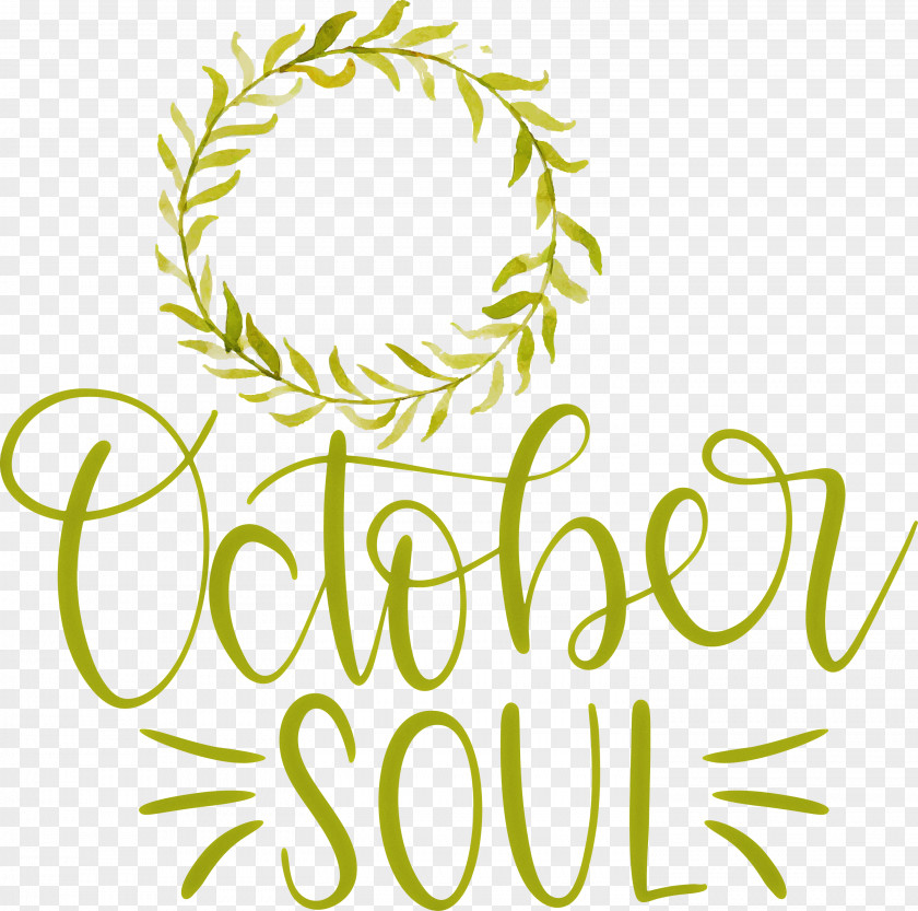 October Soul October PNG