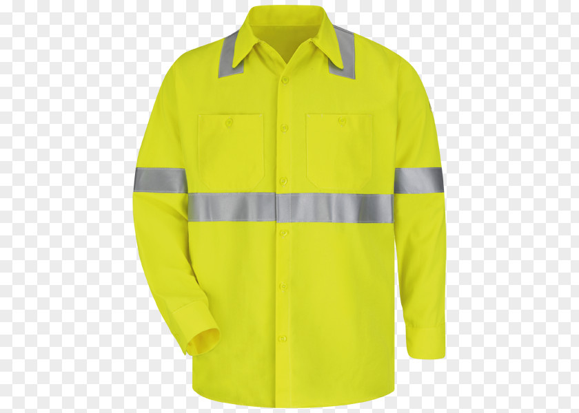 T-shirt High-visibility Clothing Workwear Personal Protective Equipment PNG