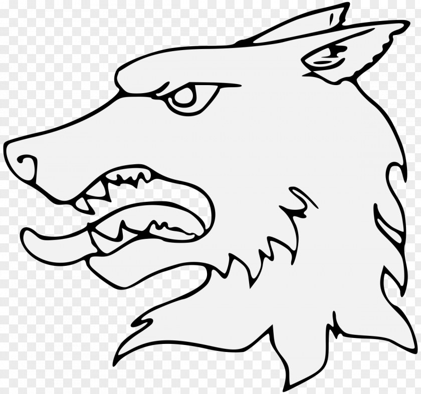 Wolf Gray Wolves In Heraldry Art Clip PNG