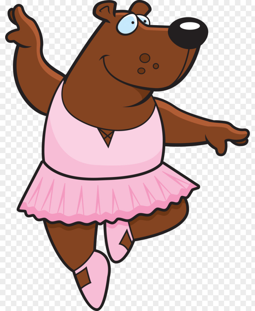 Ballerina Dancer Bear Giant Panda Royalty-free Clip Art PNG