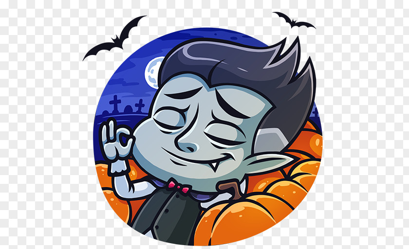 Count Dracula VKontakte Sticker Telegram Clip Art PNG