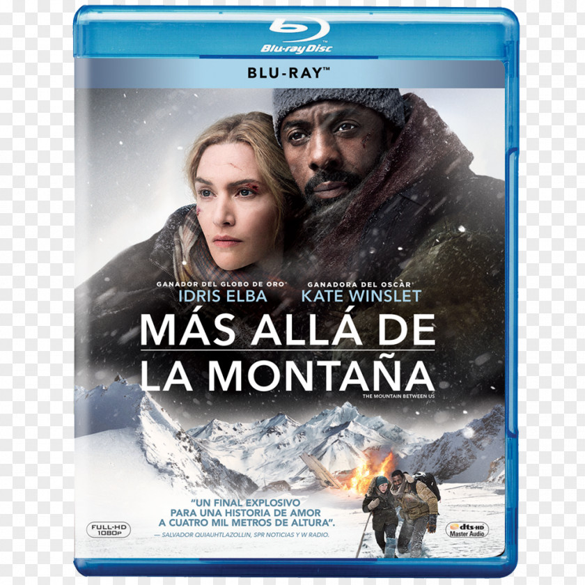 Dvd Kate Winslet Idris Elba The Mountain Between Us Blu-ray Disc Amazon.com PNG