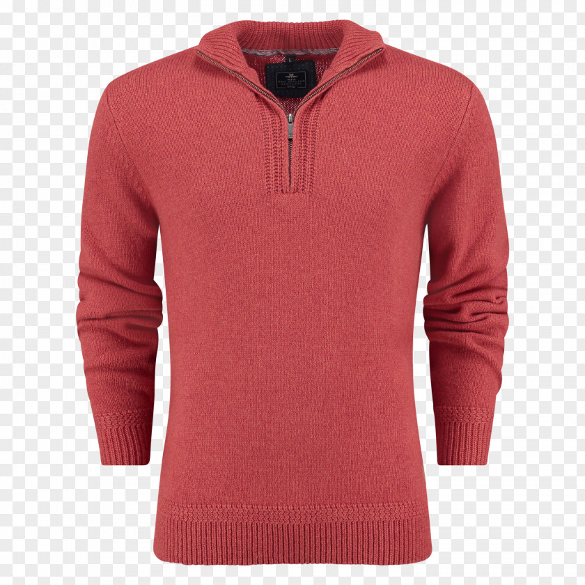 Half Zip Pullover Jacket T-shirt Sweater Clothing Sleeve PNG