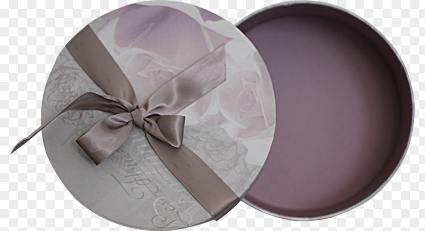 Purple Ribbon Gift Box PNG