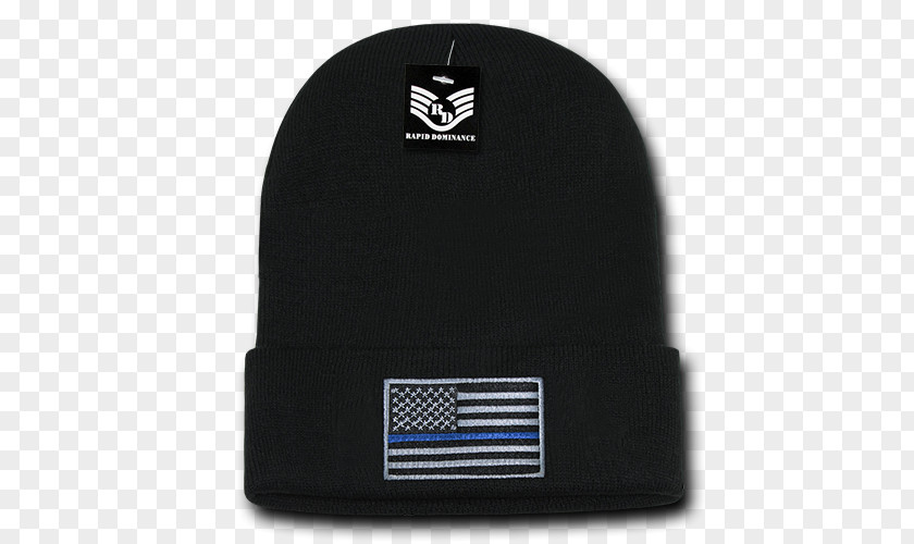 Beanie Flag Of The United States Thin Blue Line Cap PNG