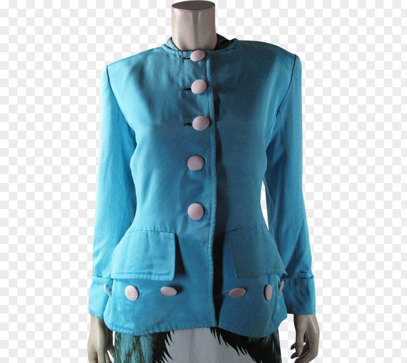 Fashion Fresh Outerwear Turquoise PNG