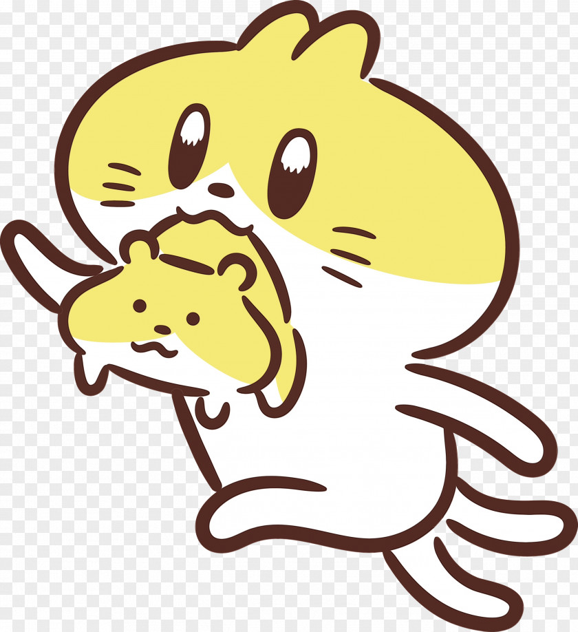 Snout Cat-like Meter Cartoon Yellow PNG