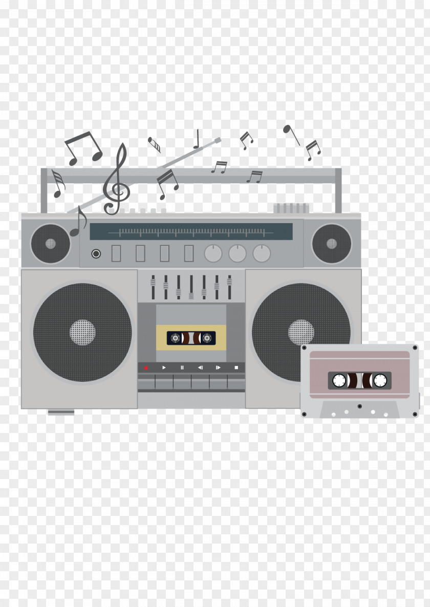 Vector Cassette Players Magnetic Tape Compact Sound PNG