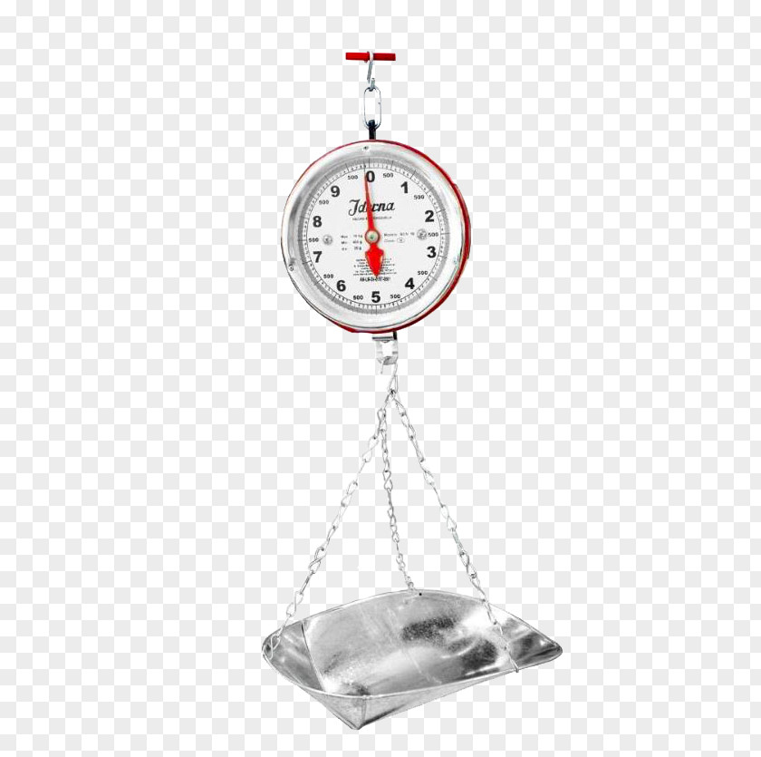 Design Measuring Scales Clock PNG