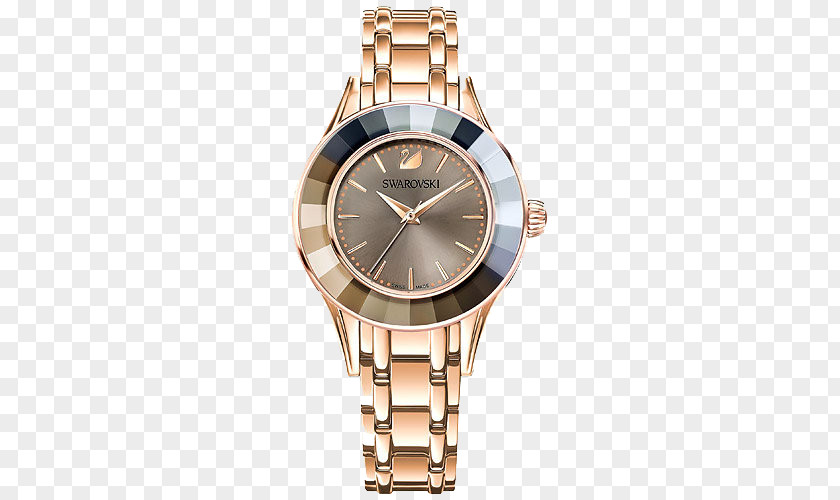 Gold Noble Watches Swarovski AG Watch Bracelet Crystal PNG