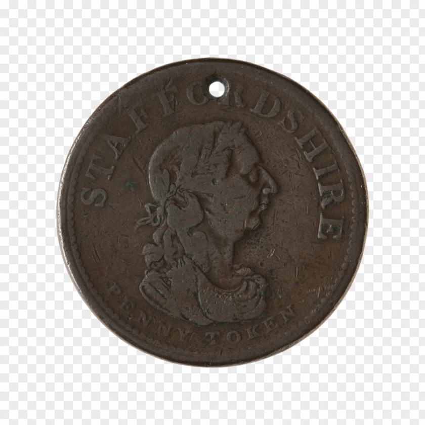 Medal Coin Bronze Nickel PNG