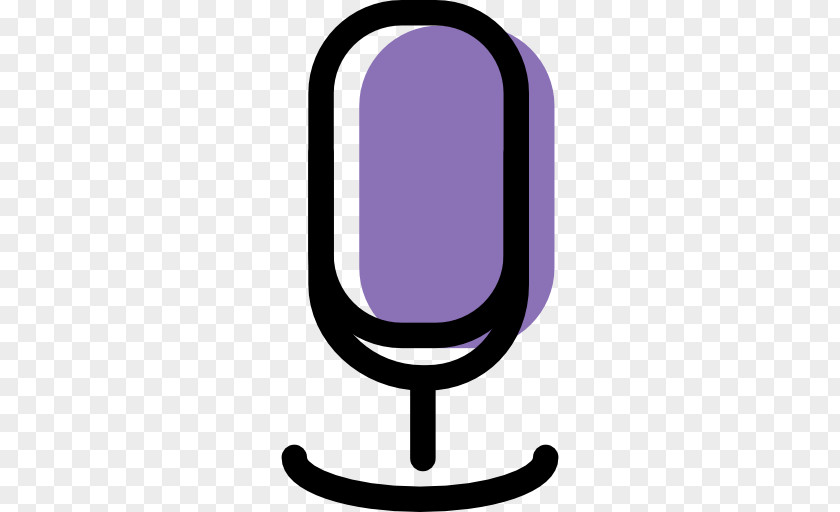 Microphone Audio Purple PNG