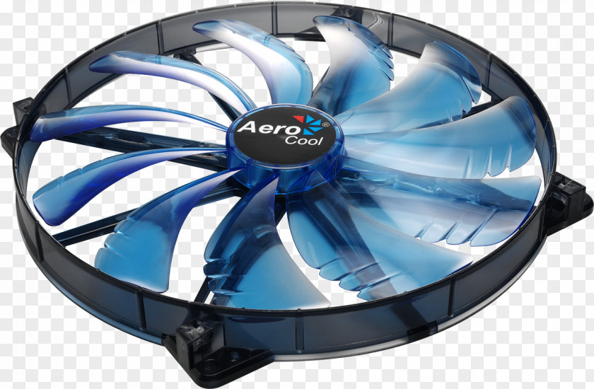 PC Master Race AeroCool Silent 200mm LED Case Fan Computer Cases & Housings System Cooling Parts PNG