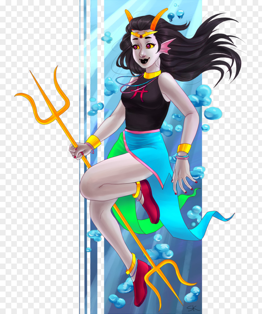 Pisces Illustration Fan Art DeviantArt Homestuck PNG