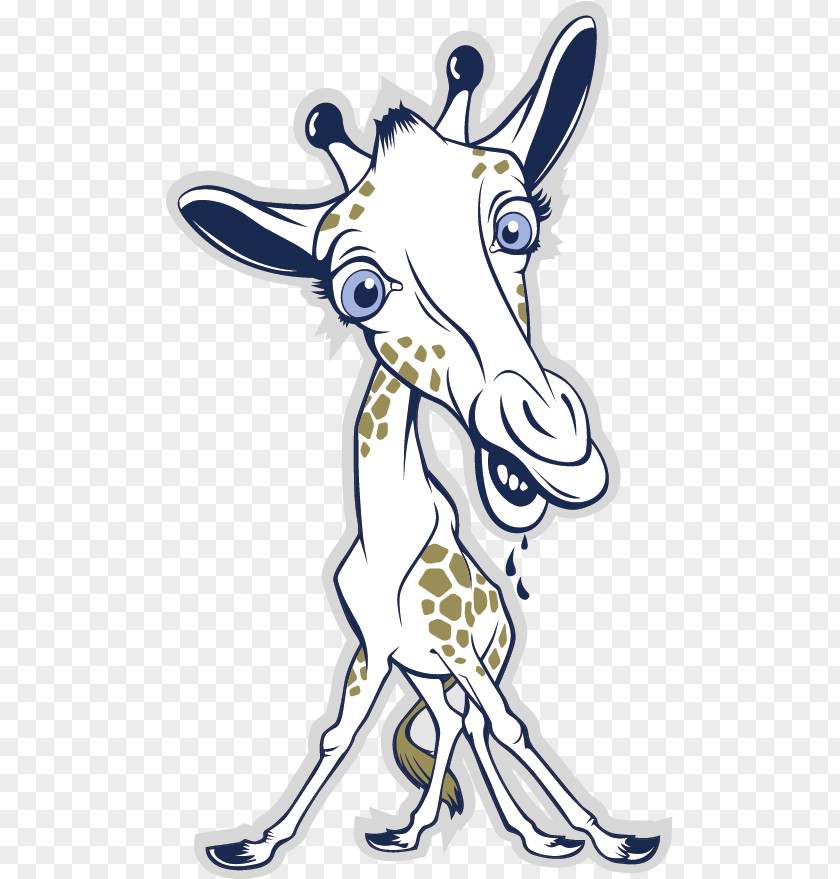 Giraffe Northern Sticker PNG