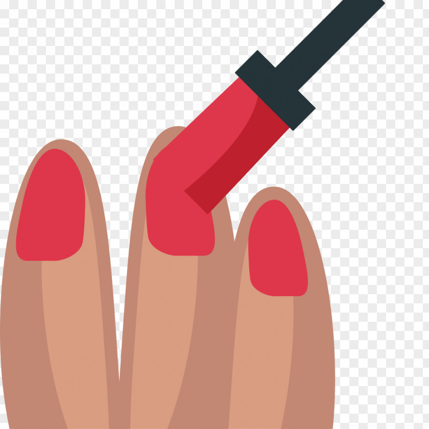 Nail Polish Finger PNG