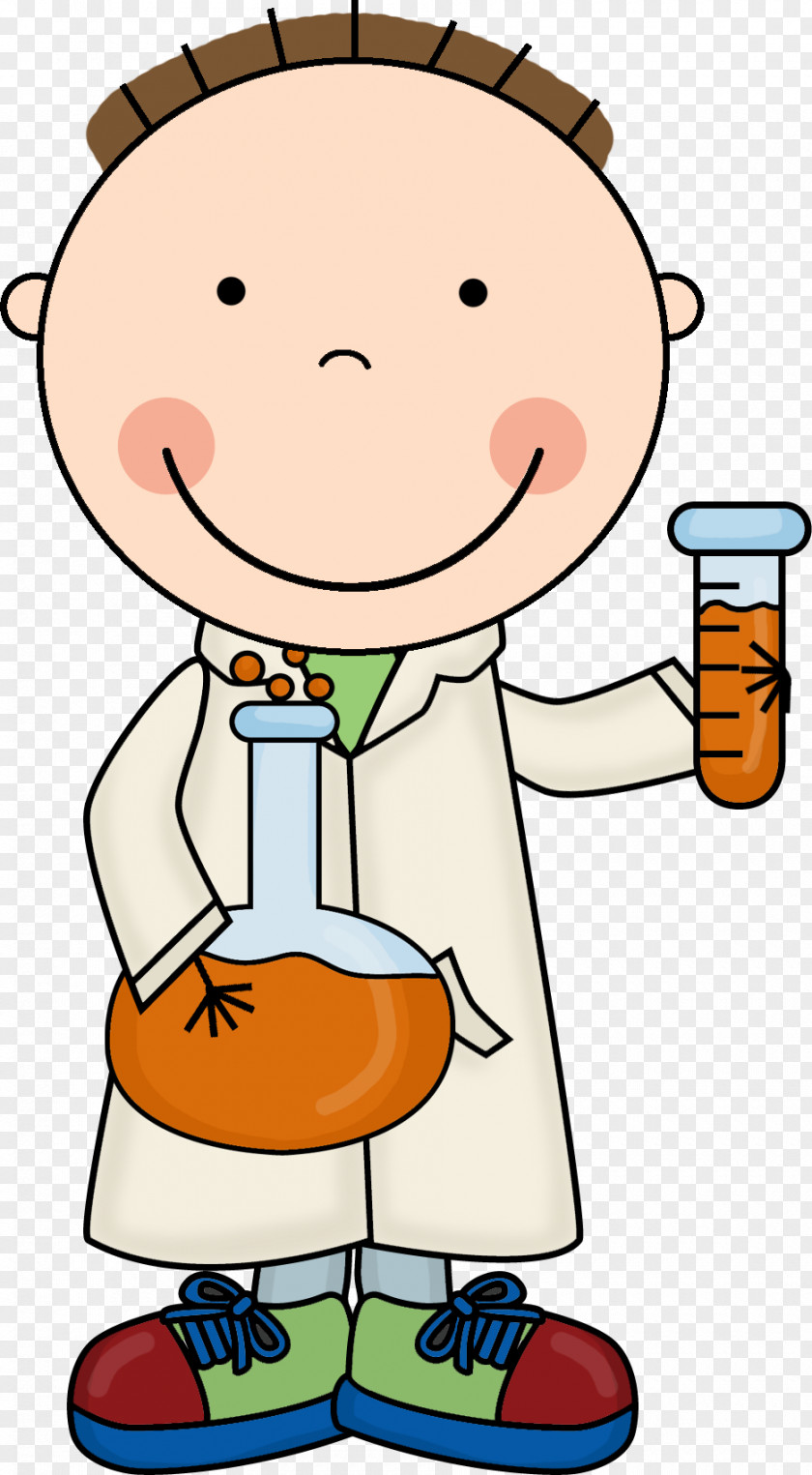 Scientist Science Child Clip Art PNG