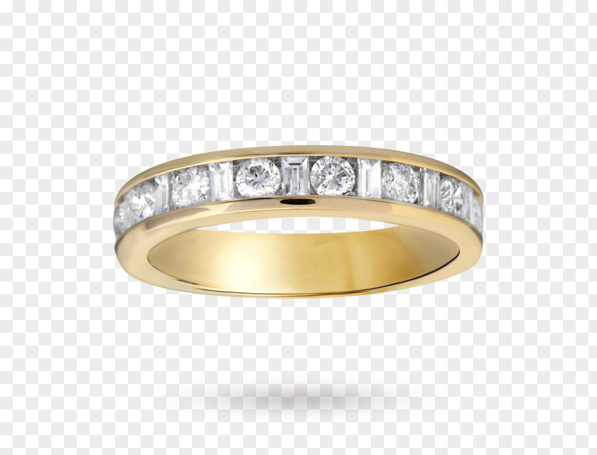 Wedding Ring Silver Diamond PNG