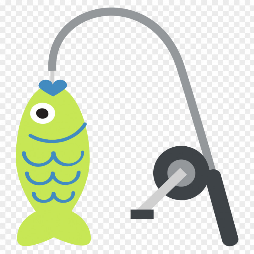 Fishing Pole Emoji Rods Gaff Tackle PNG