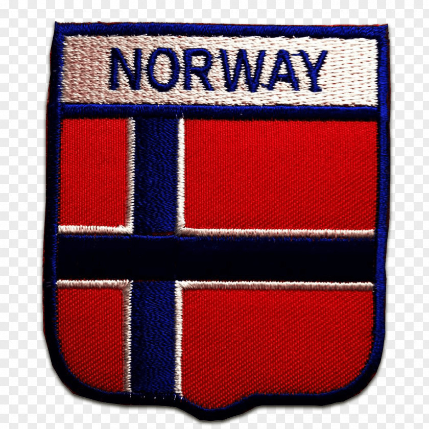Flag Norway Embroidered Patch Embroidery Iron-on Appliqué PNG