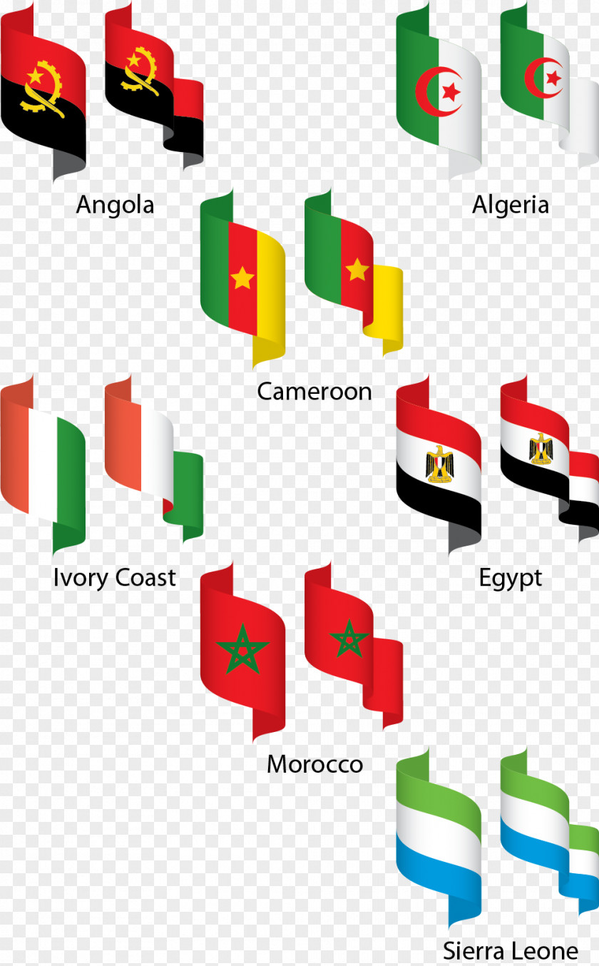 Middle East African Countries Flag Of South Africa PNG