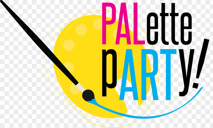 Privet Party Graphic Design Palette Clip Art PNG