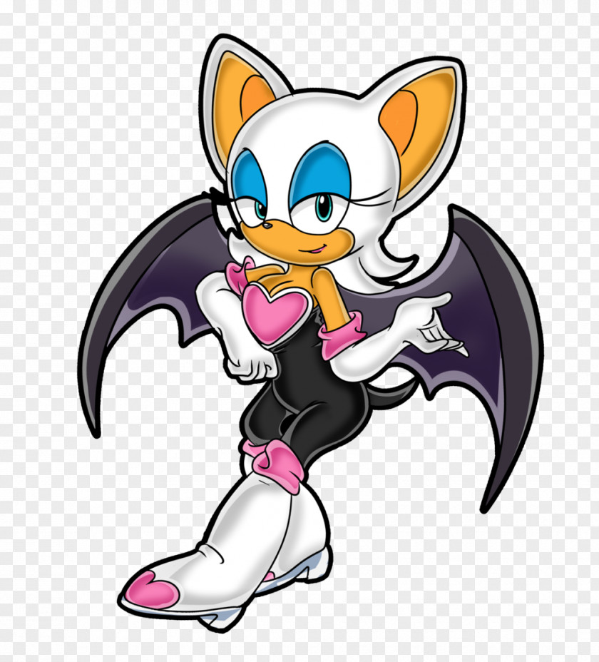 Rouge The Bat Sonic Adventure 2 Whiskers Doctor Eggman Mobius Cat Clip Art PNG