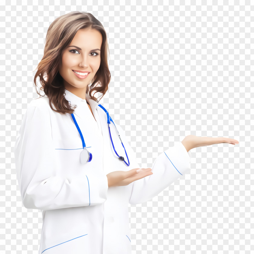 Service Health Care Provider White Coat Medical Assistant Physician Uniform Gesture PNG