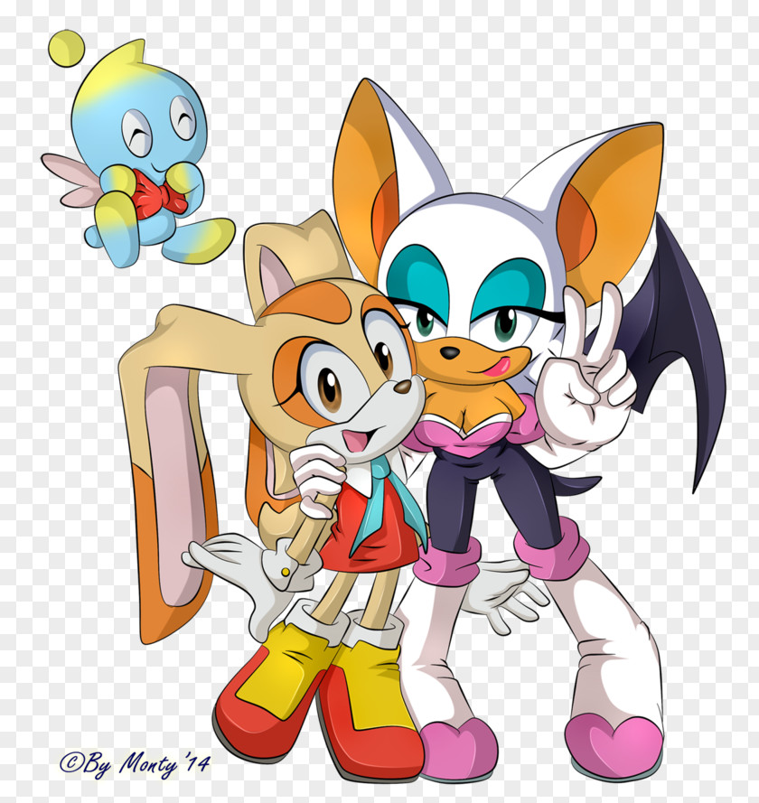 Vanilla The Rabbit Cream Rouge Bat Amy Rose Sonic Adventure Jam PNG