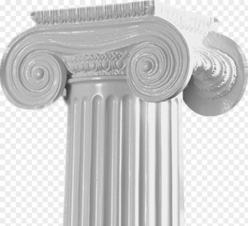 Column Capital Fluting Beam Post PNG