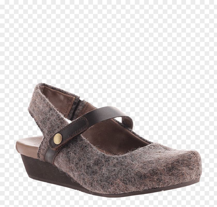 Sandal Shoe Wedge Suede Fashion PNG