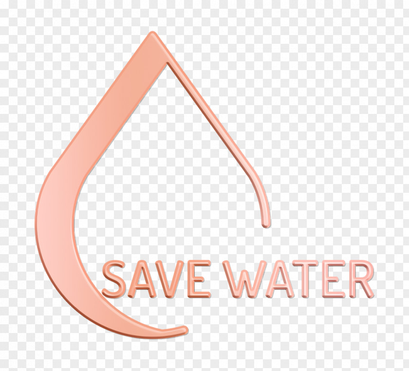 Save Water Icon Liquid PNG