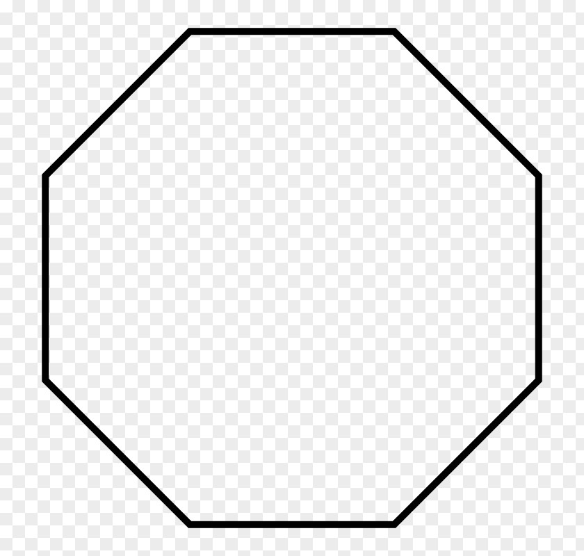 Shape Regular Polygon Octagon Internal Angle Equiangular PNG