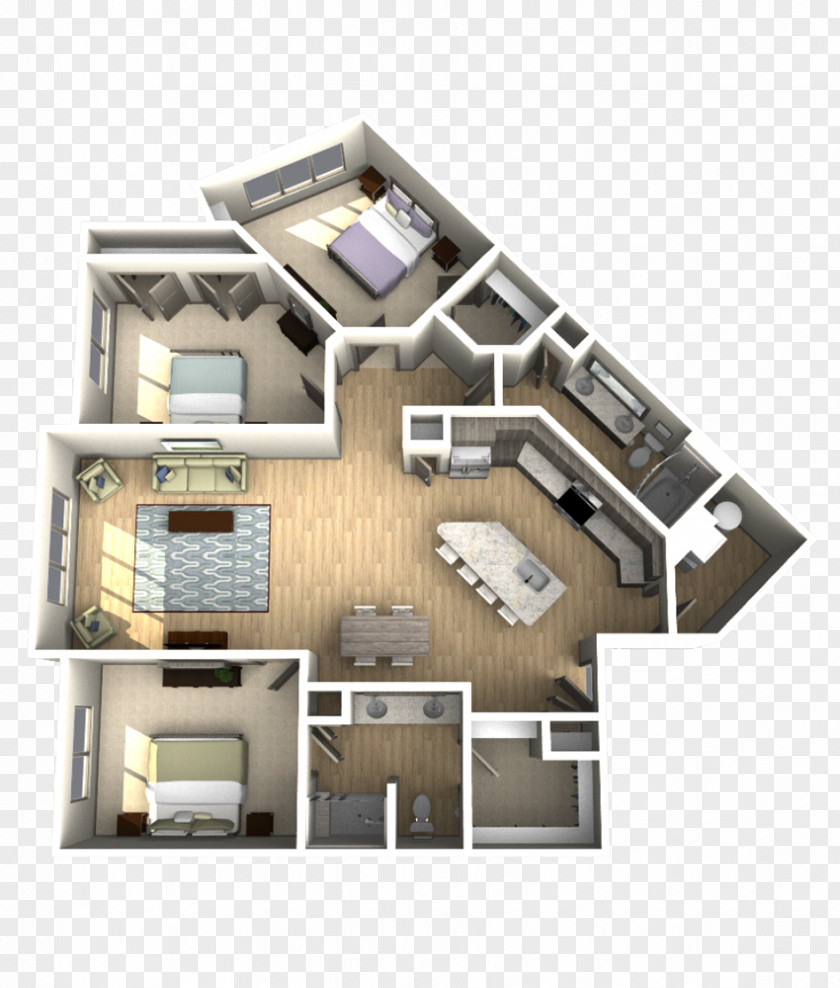 Apartment Crescent Northpoint Apartments Floor Plan Building PNG
