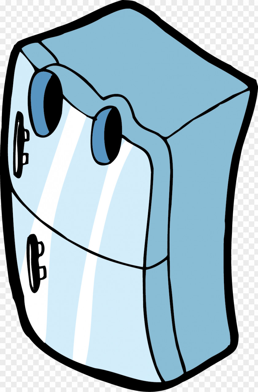 Cartoon Vector Electric Refrigerator Home Appliance PNG
