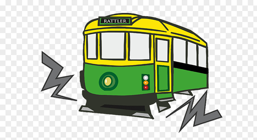 Clip Art Trolley Rattling Tram Small Business & Retail Marketing/PR Trams In Melbourne Openclipart PNG