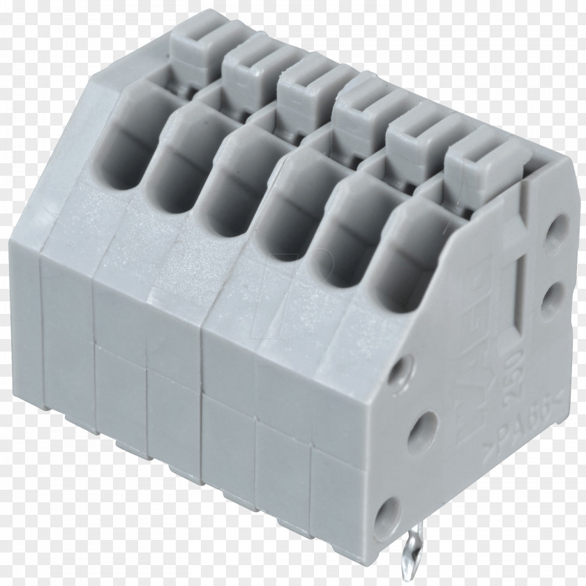 Electronic Component Screw Terminal WAGO Kontakttechnik Plastic PNG