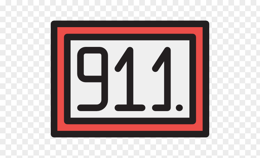 Emergency Call Telephone Number 9-1-1 PNG