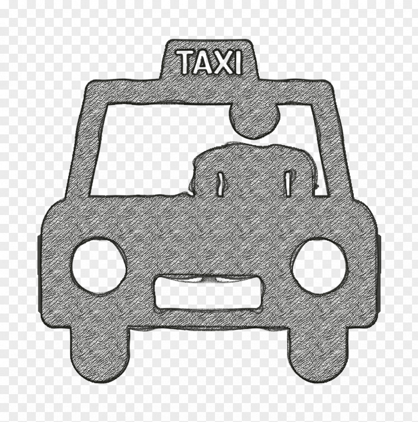 Job Icon Taxi Driver Professions Pictograms PNG