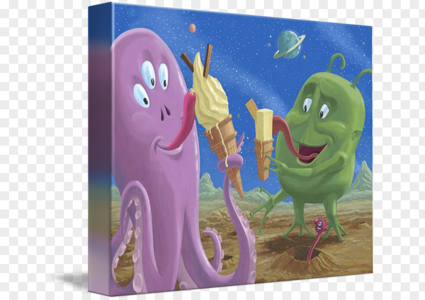 Painting Landscape Alien Artist PNG