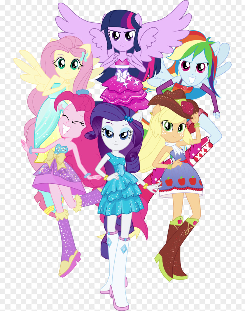 The Seven Wonders Rainbow Dash Pinkie Pie Pony Applejack Rarity PNG