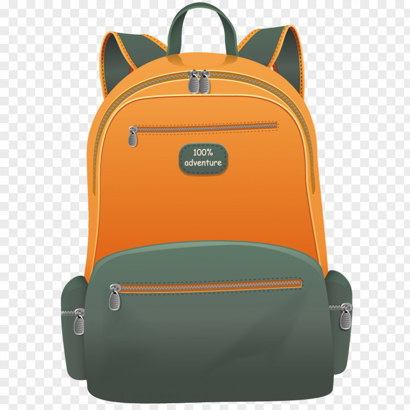 Vector Travel Bag Backpack PNG