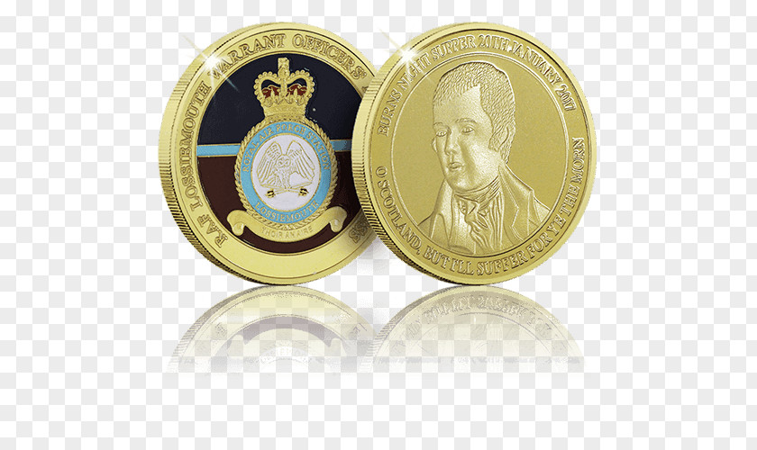 Coin Challenge RAF Mildenhall Commemorative Medal PNG
