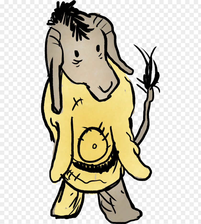 Eeyore Cartoonist PNG