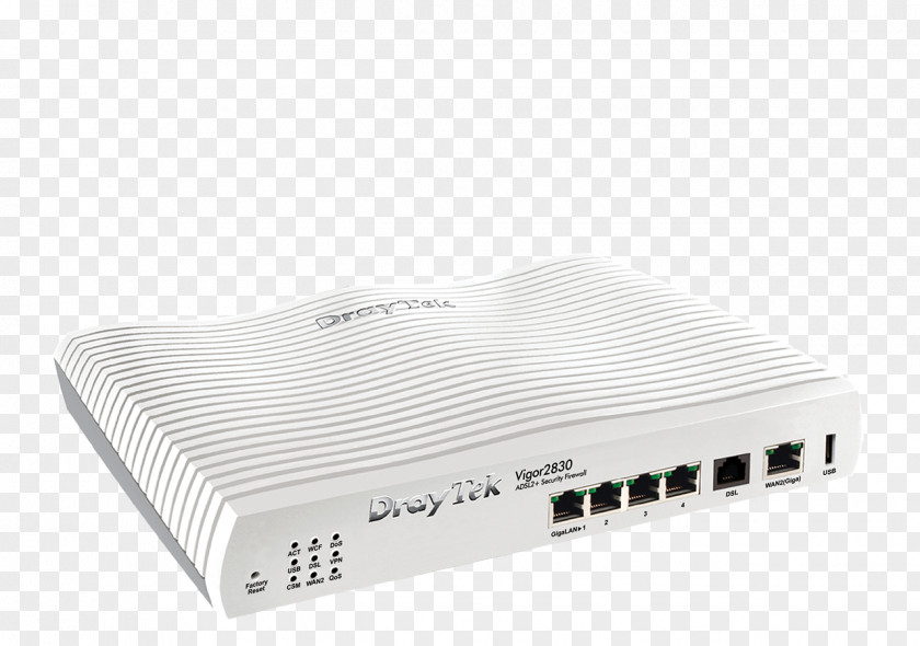 Router DrayTek G.992.5 VDSL Modem PNG