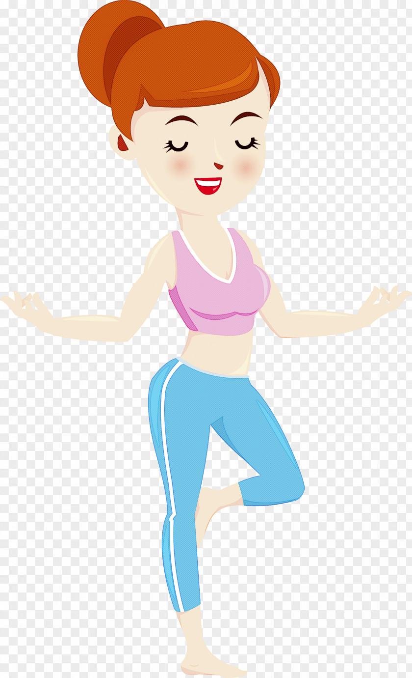 Style Physical Fitness Cartoon Leg Muscle Clip Art PNG