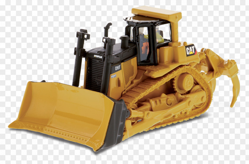 Caterpillar Inc. Die-cast Toy 1:50 Scale Loader Bulldozer PNG