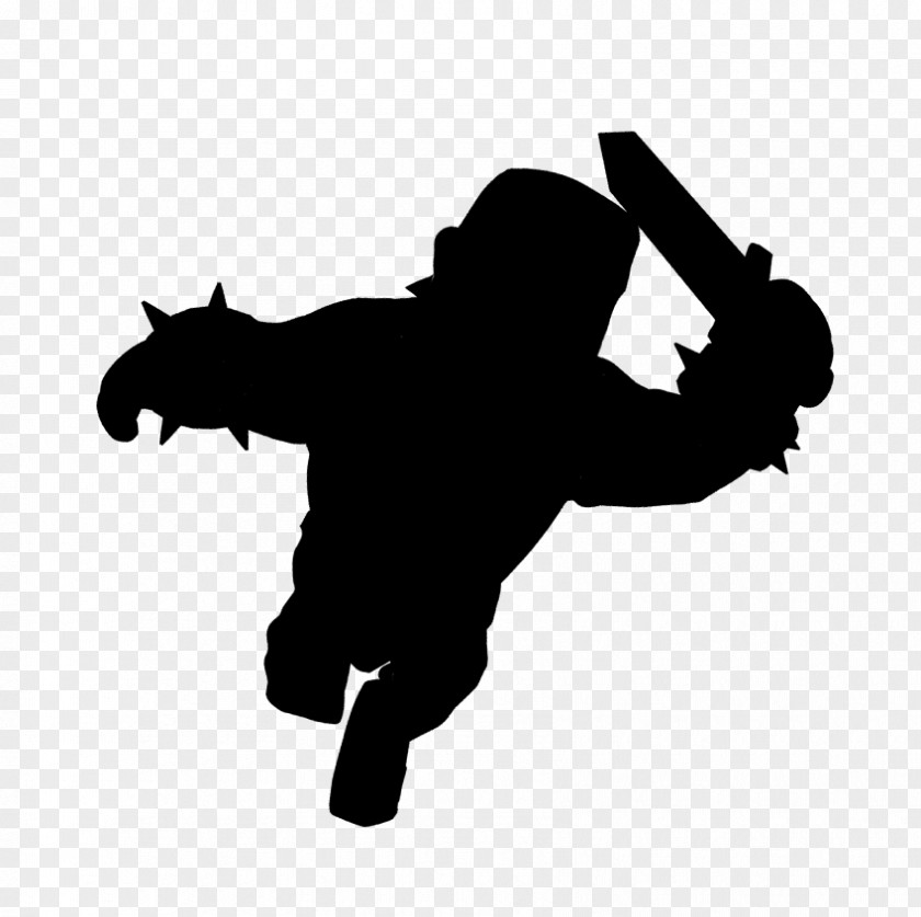 Clash Of Clans Royale Silhouette Barbarian PNG