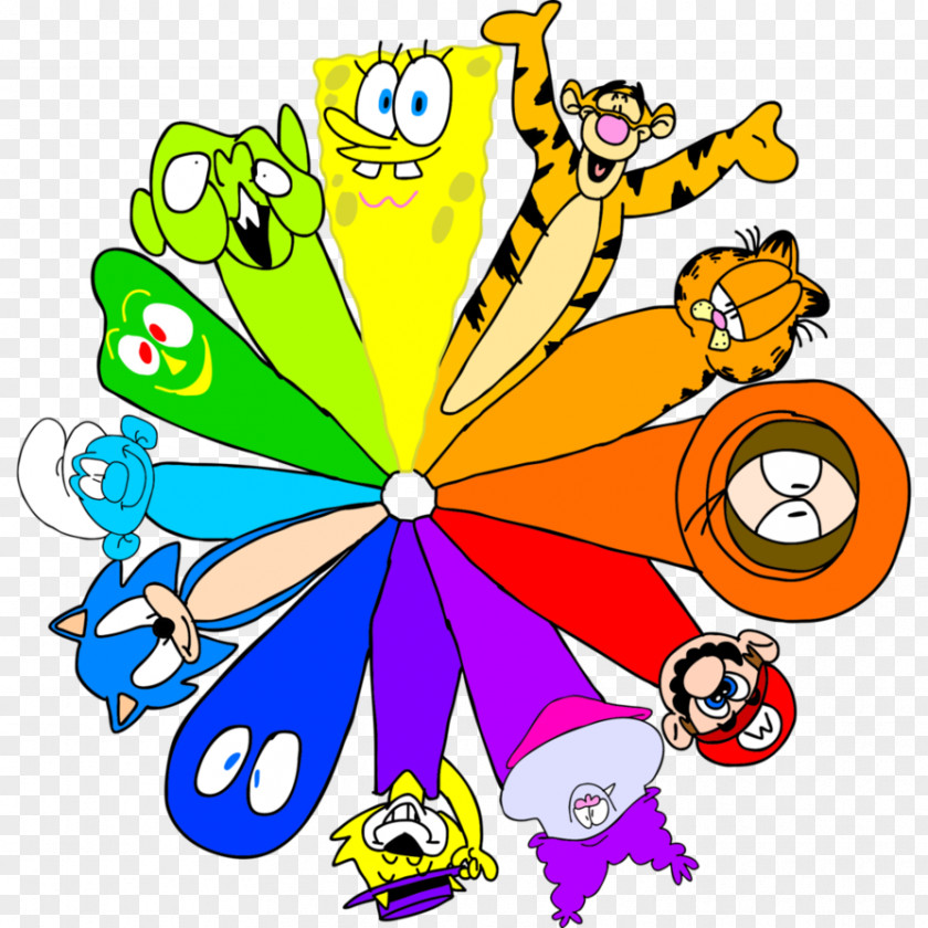Colors Cartoon Color Wheel Clip Art PNG