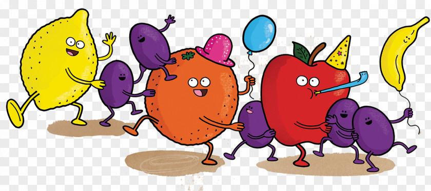 Entertain Kitchen Disco Fruit Dance Clip Art PNG
